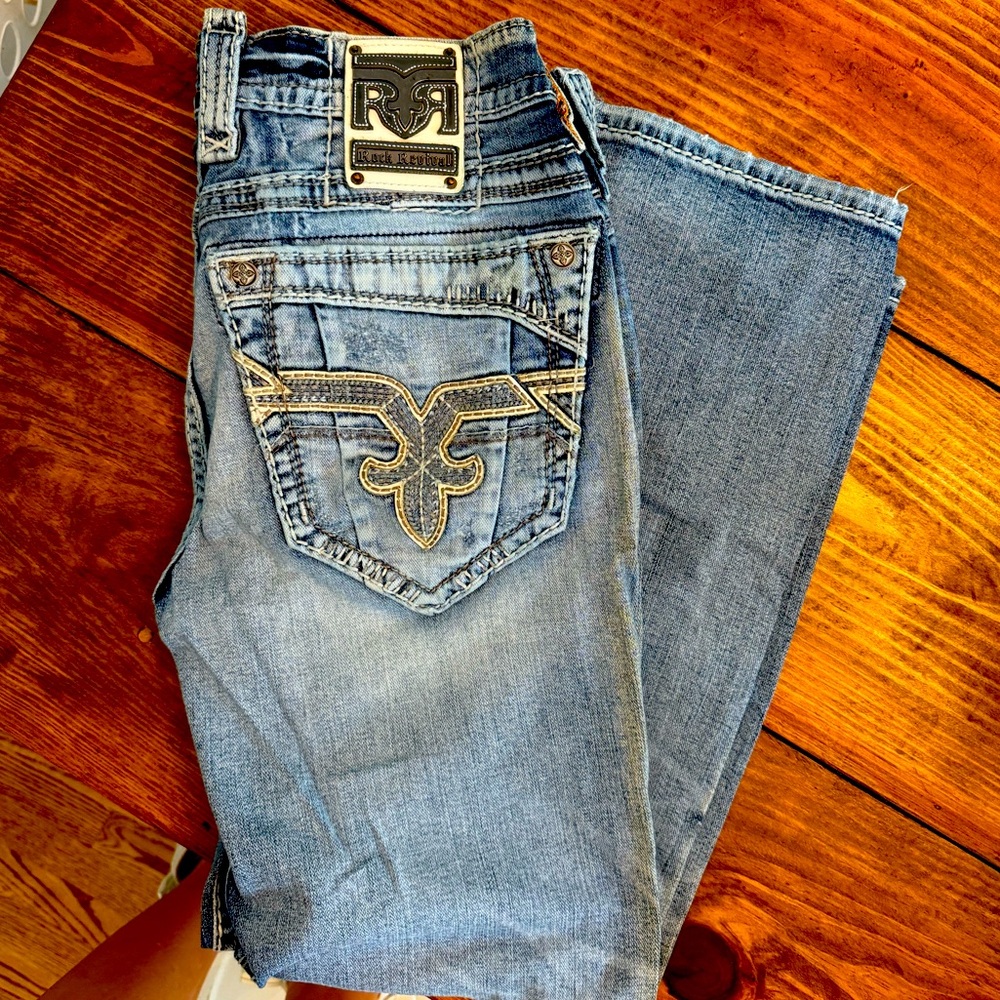 Men’s Rock Revival jeans. 36x30
